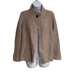 ZARA Alpaca Knit Cardigan Women’s Sweater Long Sleeve Size M